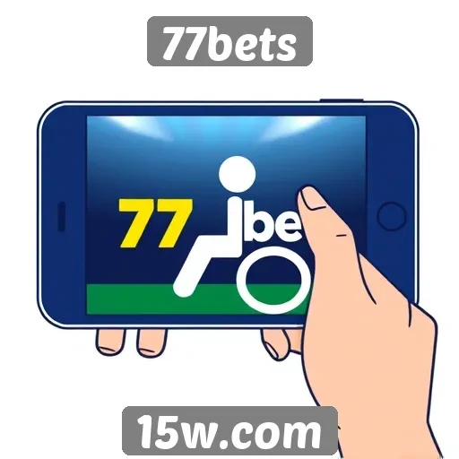 Acessibilidade em dispositivos móveis no site 77bets