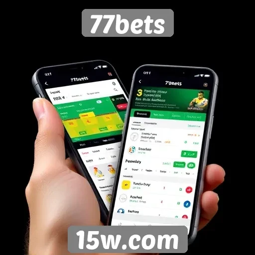 Experiência do usuário no 77bets em dispositivos móveis